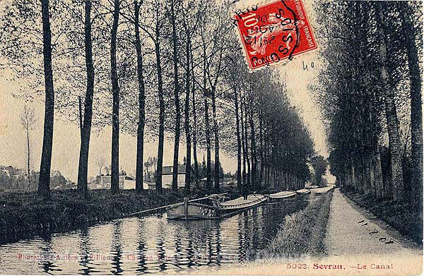 5022. Sevran. — Le Canal